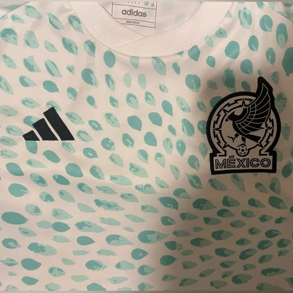 Women’s México National Team Jersey Mint and Pink - Picture 4 of 6
